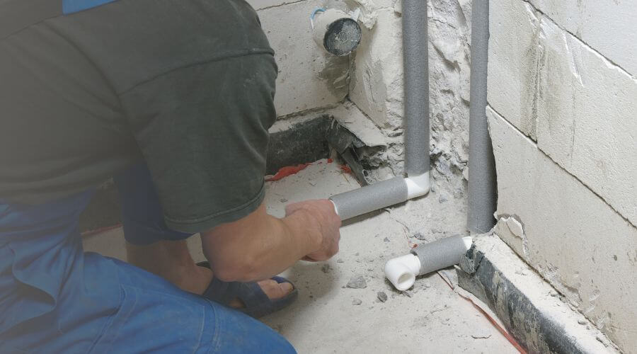 Expert burst pipe repair services in Bisbee, ND
