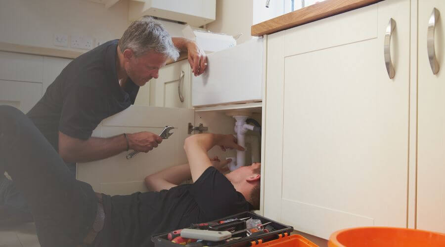 Professional burst pipe repair services in Bisbee, ND